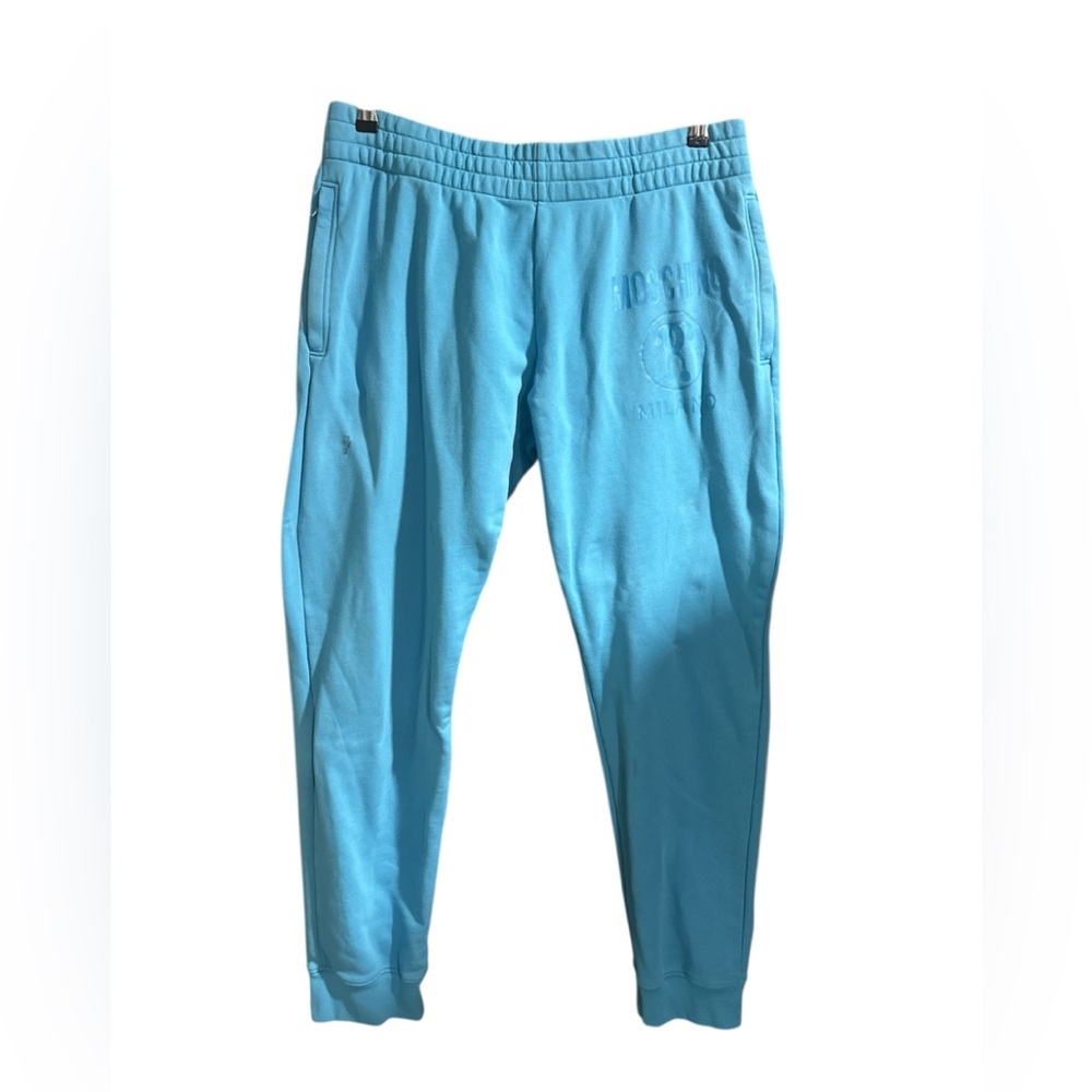 Moschino SPA Milano LARGE‎ Blue Jogger Drawstring/Unisex